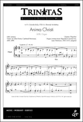 Anima Christi SATB choral sheet music cover